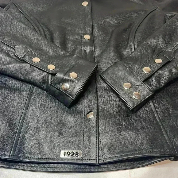 *Custom* Women’s 1928 Pure Leather Jacket Size S - Picture 5 of 9